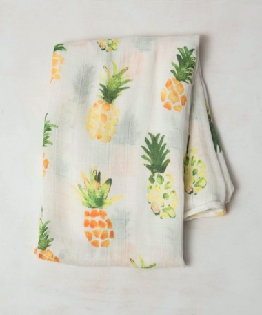 Муслиновая пеленка для новорожденных Diva большая, Pineapple Cotton