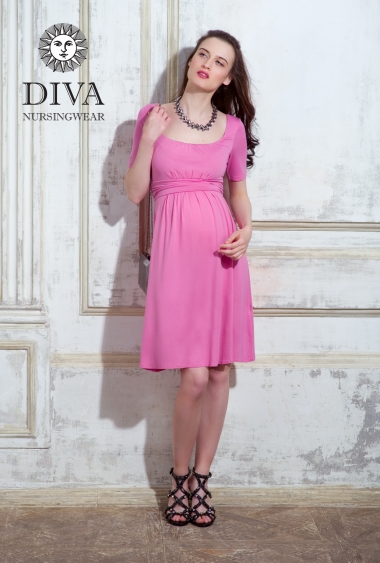 Платье для кормящих и беременных Diva Nursingwear Stella, Rose