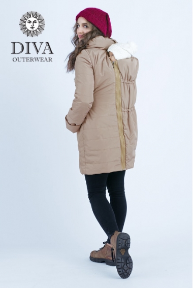 Слингокуртка зимняя 4 в 1 Diva Outerwear Moka