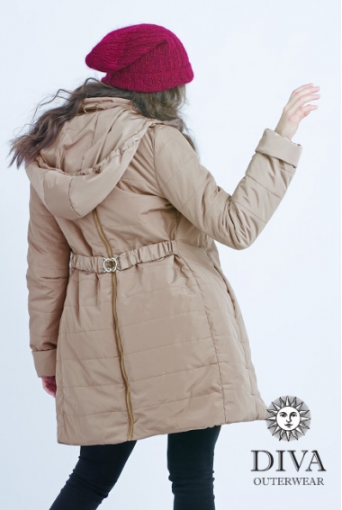 Слингокуртка зимняя 4 в 1 Diva Outerwear Moka