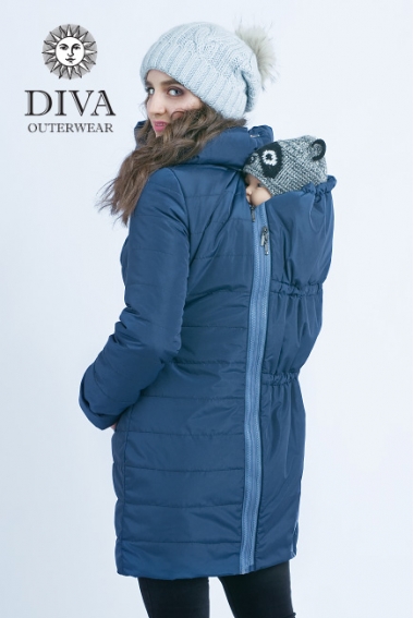 Слингокуртка зимняя 4 в 1 Diva Outerwear Azzurro