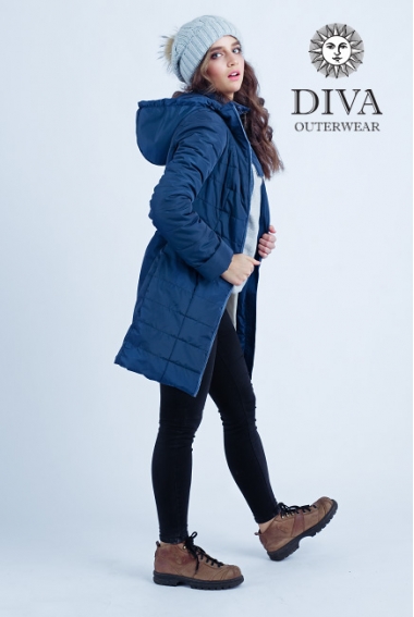 Слингокуртка зимняя 4 в 1 Diva Outerwear Azzurro