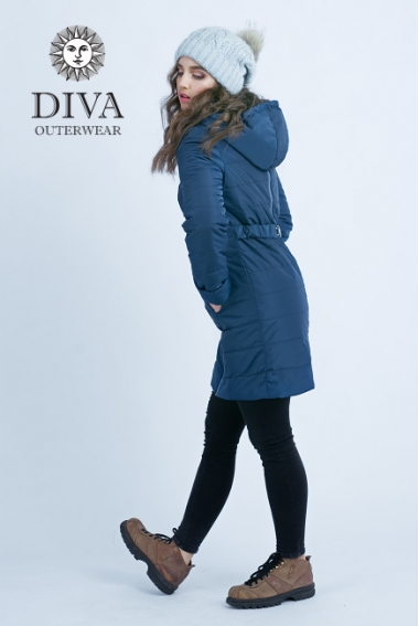 Слингокуртка зимняя 4 в 1 Diva Outerwear Azzurro