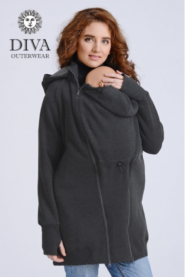 Слинготолстовка Diva Outerwear 4в1, Antracite