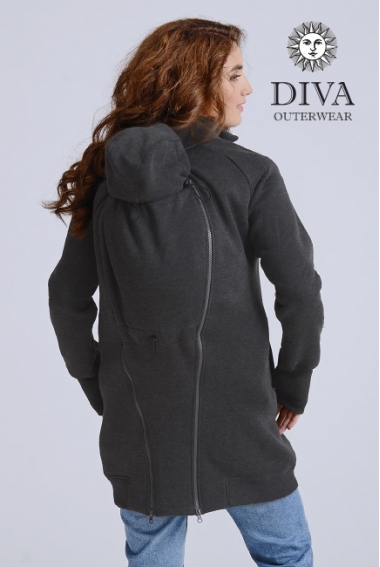 Слинготолстовка Diva Outerwear 4в1, Antracite