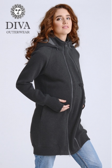 Слинготолстовка Diva Outerwear 4в1, Antracite