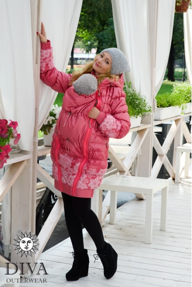 Слингокуртка Diva Outerwear Corallo