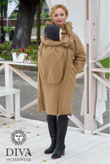 Слингопальто зимнее Diva Outerwear Cammello