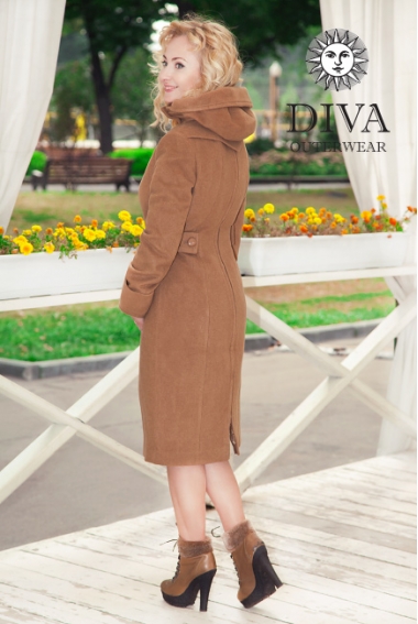 Слингопальто демисезонное Diva Outerwear Camello