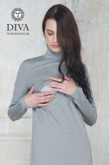 Платье для кормящих Diva Nursingwear Simone, цвет Nebbia