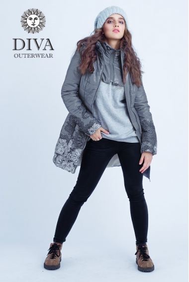 Слингокуртка демисезонная 4 в 1 Diva Outerwear Pietra