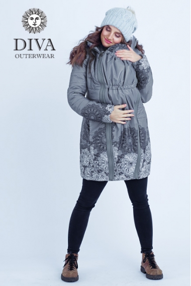 Слингокуртка демисезонная 4 в 1 Diva Outerwear Pietra