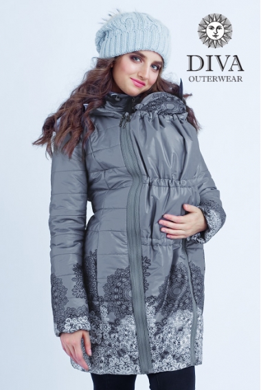 Слингокуртка демисезонная 4 в 1 Diva Outerwear PietraСлингокуртка демисезонная 4 в 1 Diva Outerwear Pietra