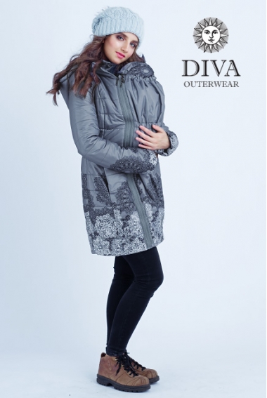 Слингокуртка демисезонная 4 в 1 Diva Outerwear Pietra