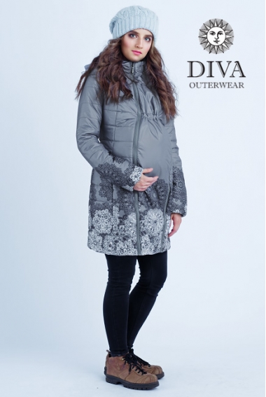 Слингокуртка демисезонная 4 в 1 Diva Outerwear PietraСлингокуртка демисезонная 4 в 1 Diva Outerwear Pietra