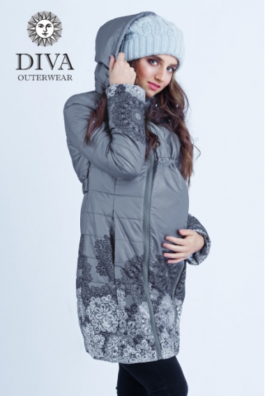 Слингокуртка демисезонная 4 в 1 Diva Outerwear Pietra