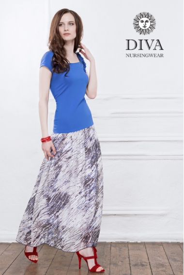 Топ для кормления Diva Nursingwear Dalia, цвет Azzurro