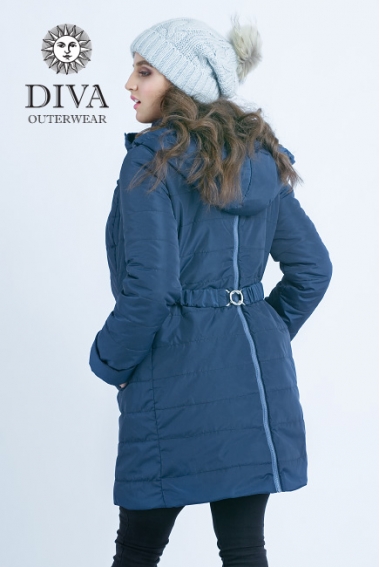 Слингокуртка зимняя 4 в 1 Diva Outerwear Azzurro