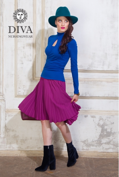 Топ для кормящих и беременных Diva Nursingwear Maura, Azzurro