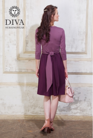 Платье для кормящих и беременных Diva Nursingwear Ornella, Lavanda