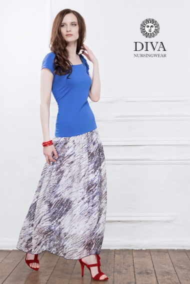 Топ для кормления Diva Nursingwear Dalia, цвет Azzurro